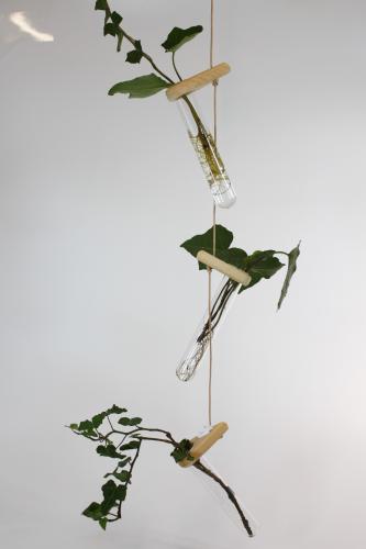 Vase-Blumenhänger 3tlg-Reagenzglas