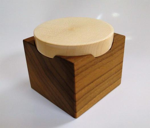 Dose aus Holz, Schale, Holzdose, Holzschale, Aufbewahrung, Deko, Tisch, Küche, Helfer, Schüssel, Nussbaum, Ahorn, Schmuck, Kunst, Handwerk, Dosen, Holzdosen, Dosen aus Holz