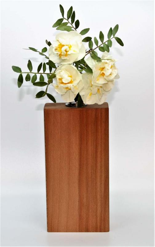 Vase " Blume mit Schmetterling "